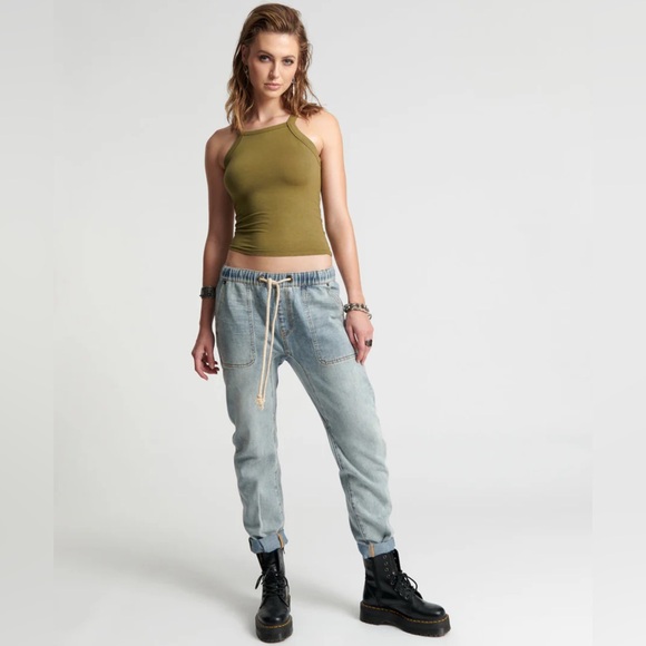 ONE TEASPOON - Shabbies Boyfriend Denim Jeans - Montana - NEW - Picture 5 of 15